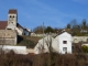 l'église vue du stade...by WALKAT ,Valérie Lecomte