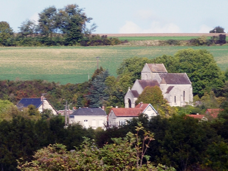 Vue sur le village - Cuissy-et-Geny