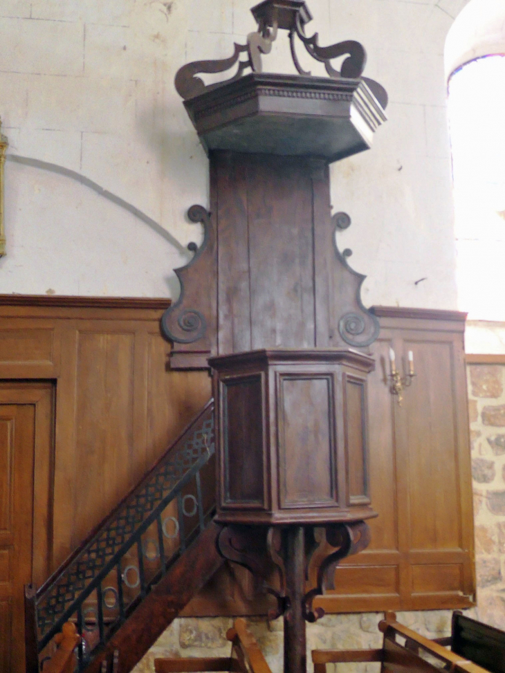 La chaire de l'église - Englancourt