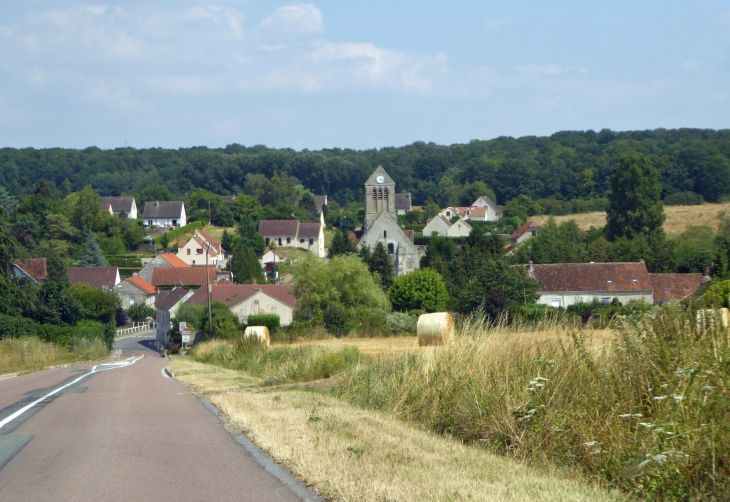 Vue sur le village - Épieds