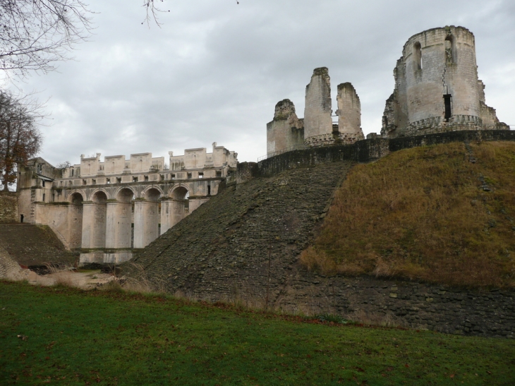 Les ruines du chateau - Fère-en-Tardenois