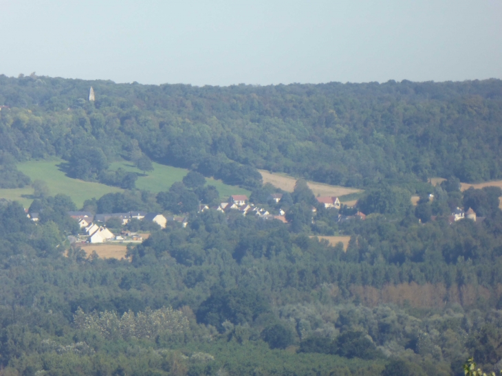 Vue sur le village - Filain