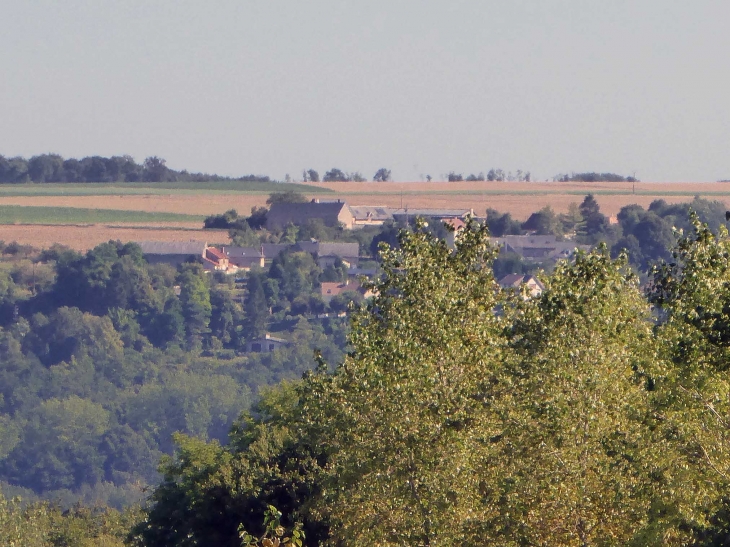 Vue sur le village - Filain