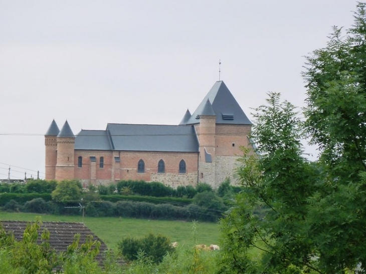 L'église - Flavigny-le-Grand-et-Beaurain