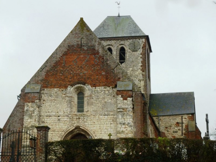 L'église - Franqueville