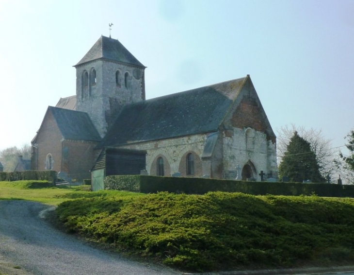 L'église - Franqueville