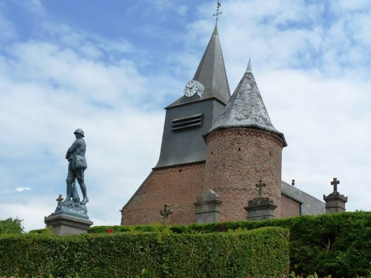 L'église - Froidestrées