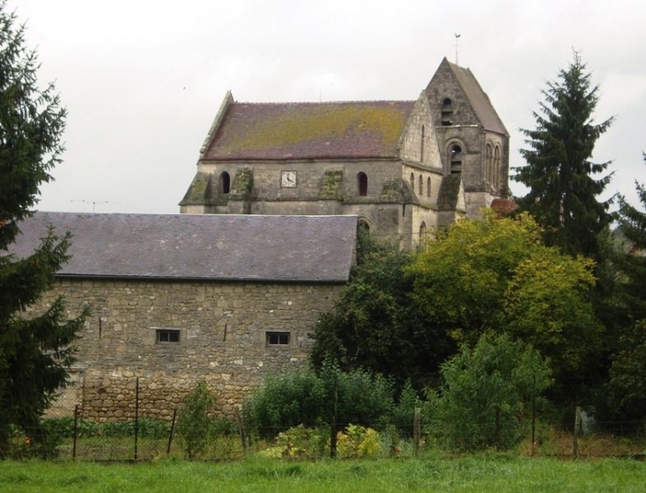 Vue sur le village - Glennes