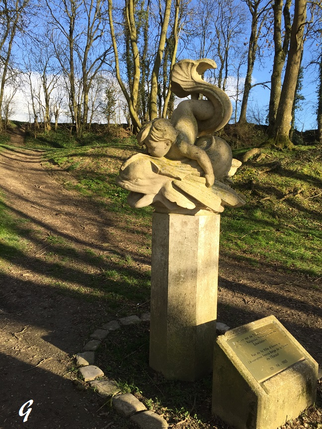 Statue source de l'Escaut - Gouy