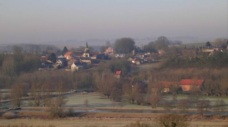 Panorama l-hiver - Grand-Verly