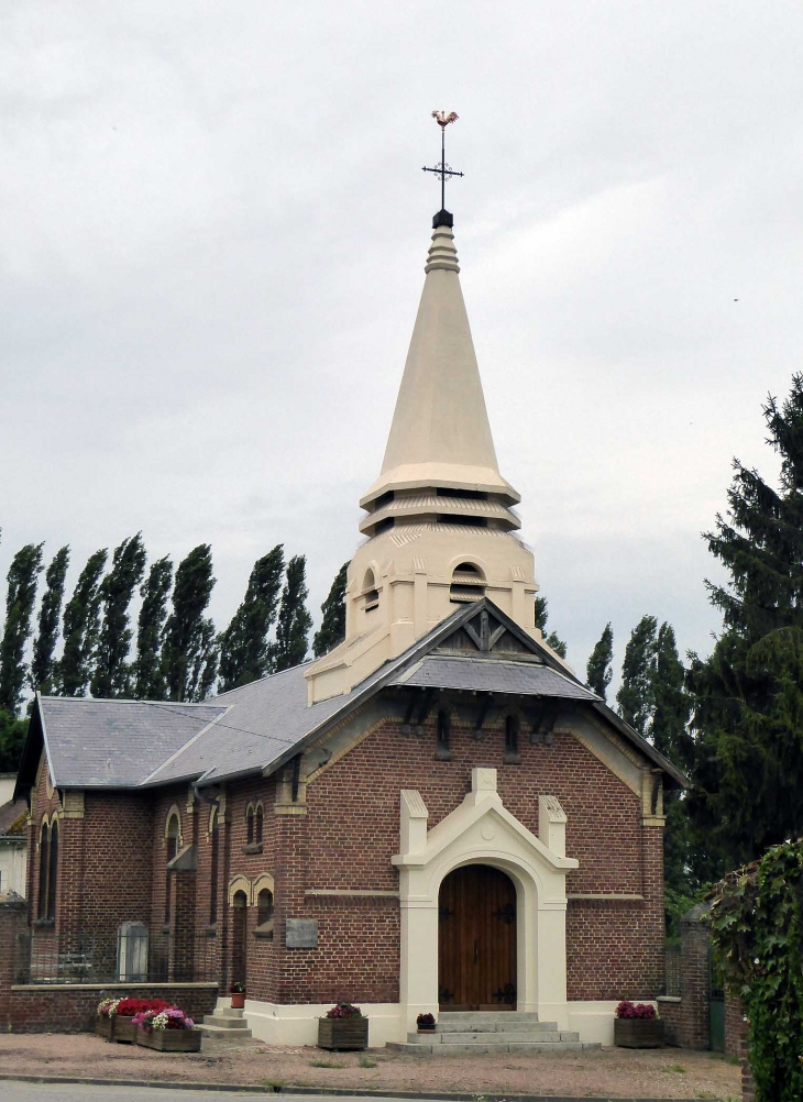 L'église - Hinacourt