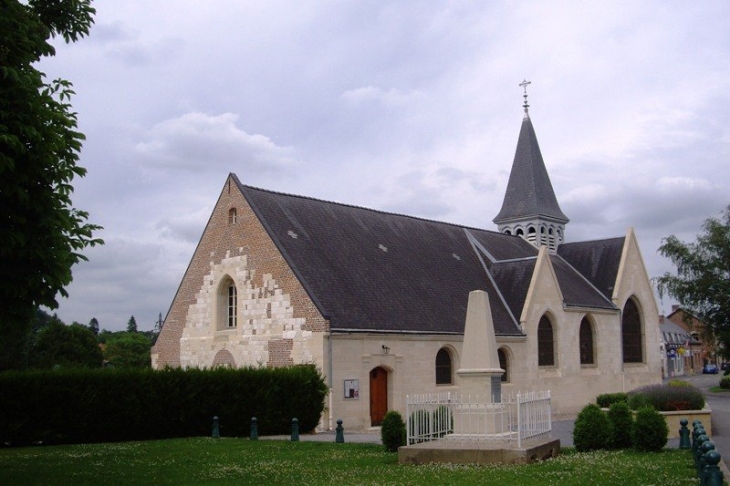 L'église - Homblières