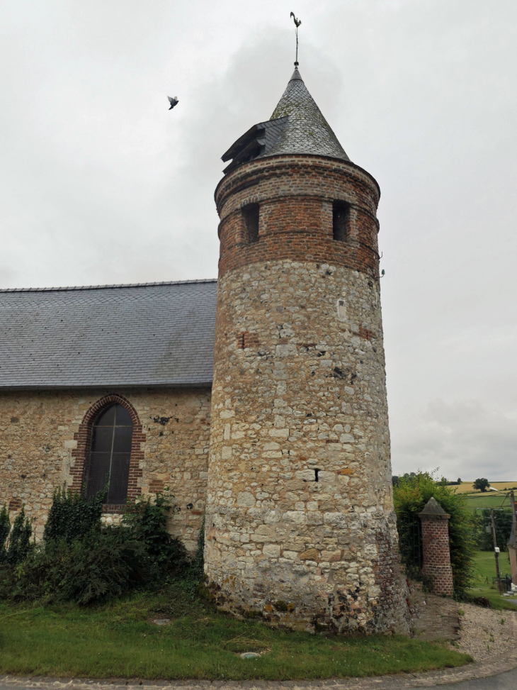 La tour fortifiée et sa salle de refuge - Houry