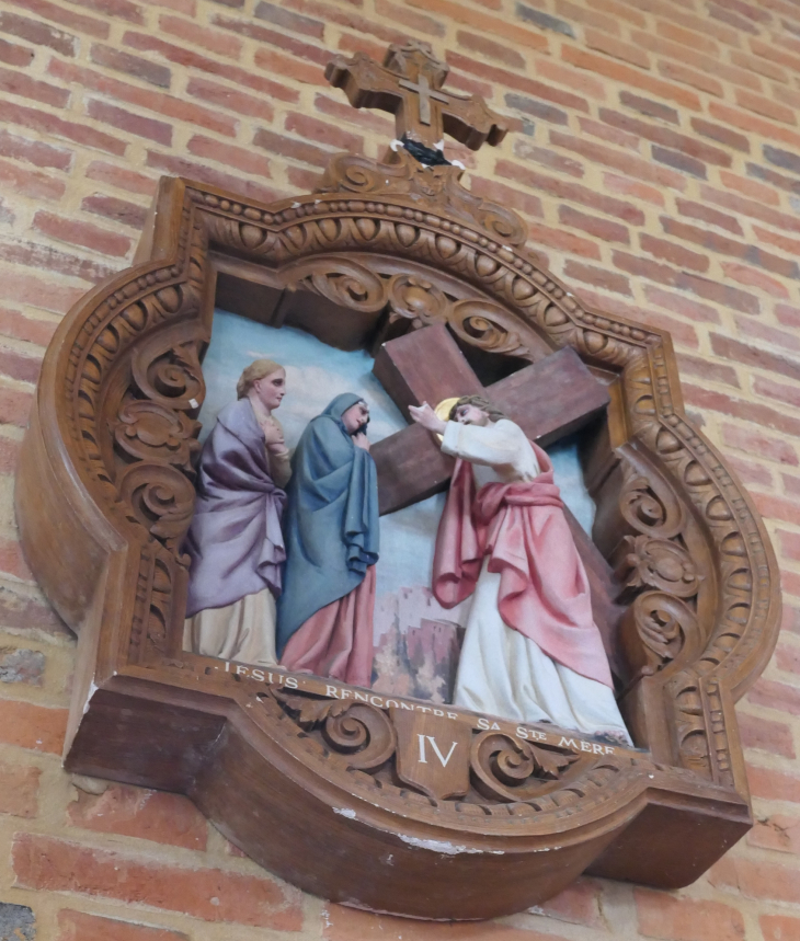 Le chemin de croix de l'église Saint Martin - Jeantes