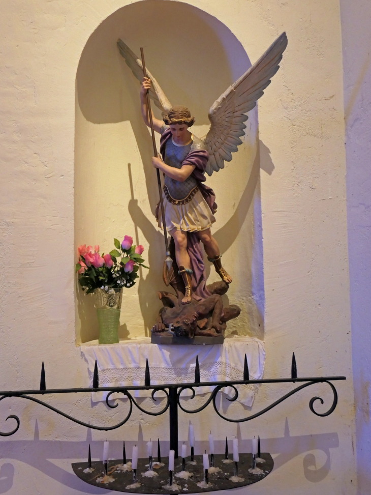 Dans l'église Saint Martin - Jeantes