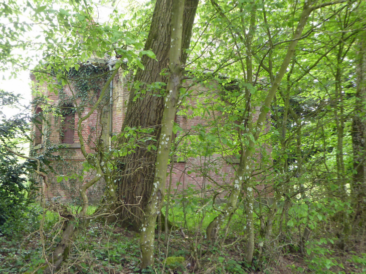 Sur le circuit du Poilu :  ancienne chapelle - La Flamengrie