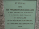 la pierre d'Haudroy : le cessez le feu de 1918