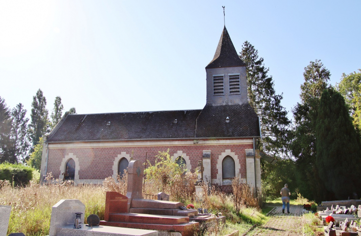 =église St Médard - Lanchy