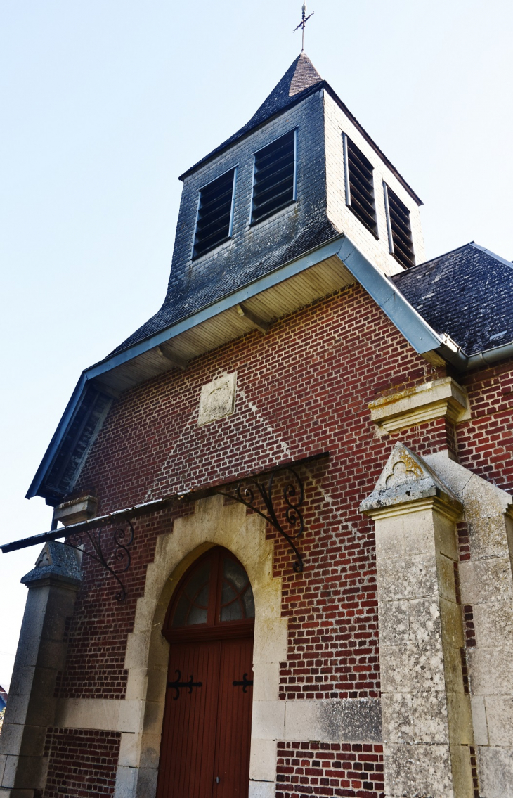 =église St Médard - Lanchy