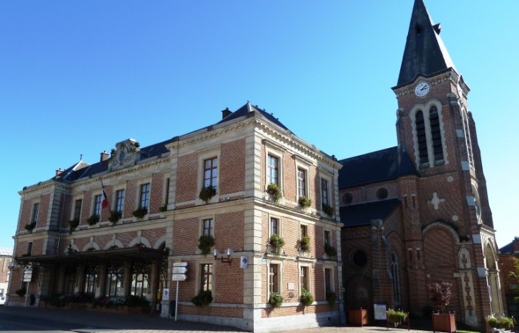 Le centre du village - Le Nouvion-en-Thiérache