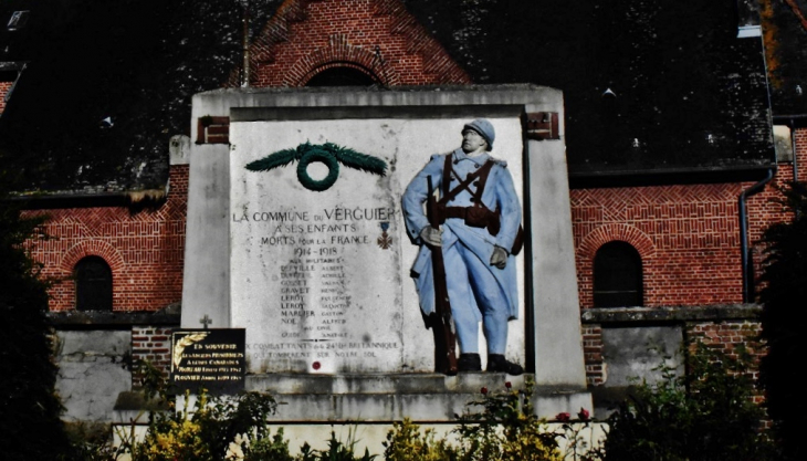 Monument-aux-Morts - Le Verguier