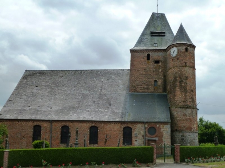 L'église fortifiée - Lerzy