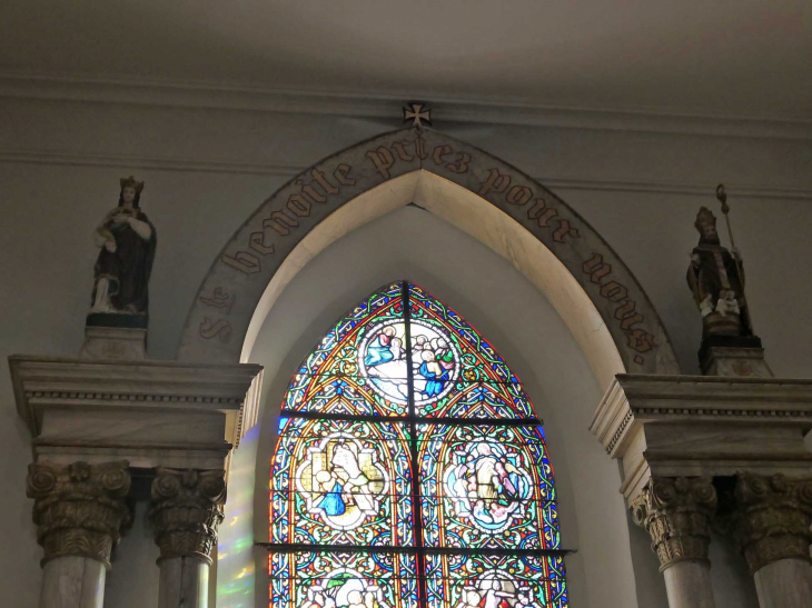 L'église consacrée à Sainte Benoite - Lerzy