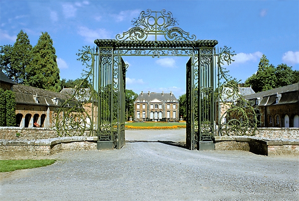 Portail de ferme en thiérache - Leschelles