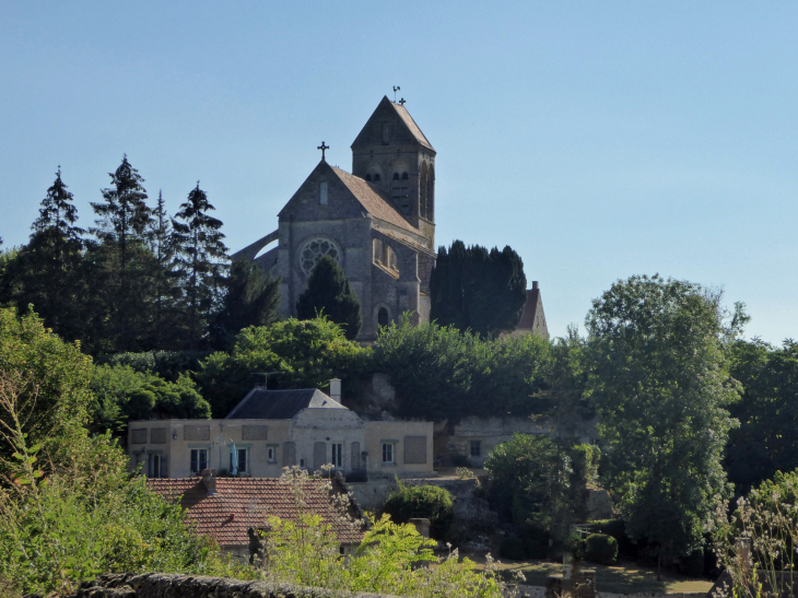 Vue sur le village - Lesges