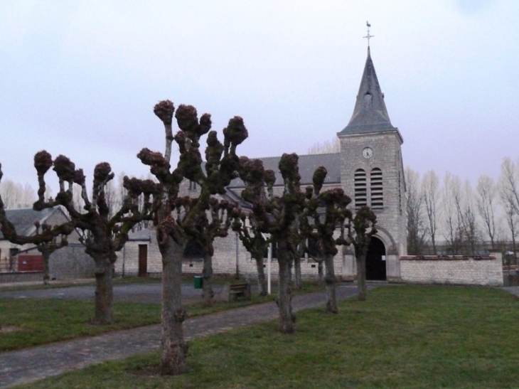 Place de l'église - Lor