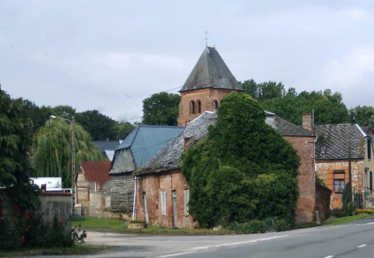 Vue sur le village - Lugny