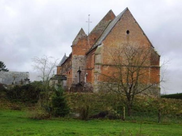 L'église - Marly-Gomont