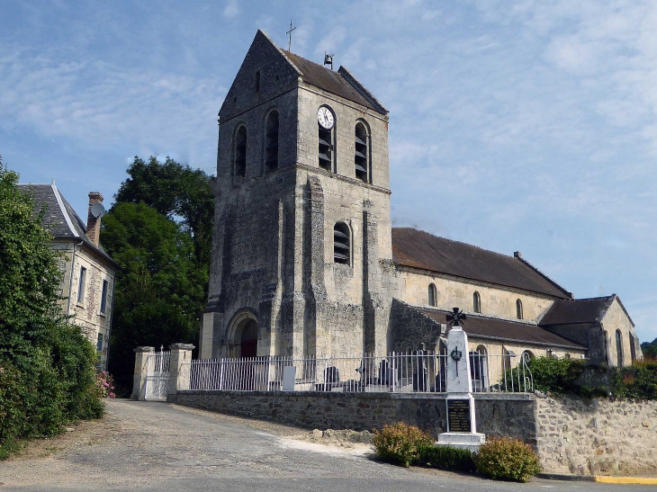 L'église - Merlieux-et-Fouquerolles