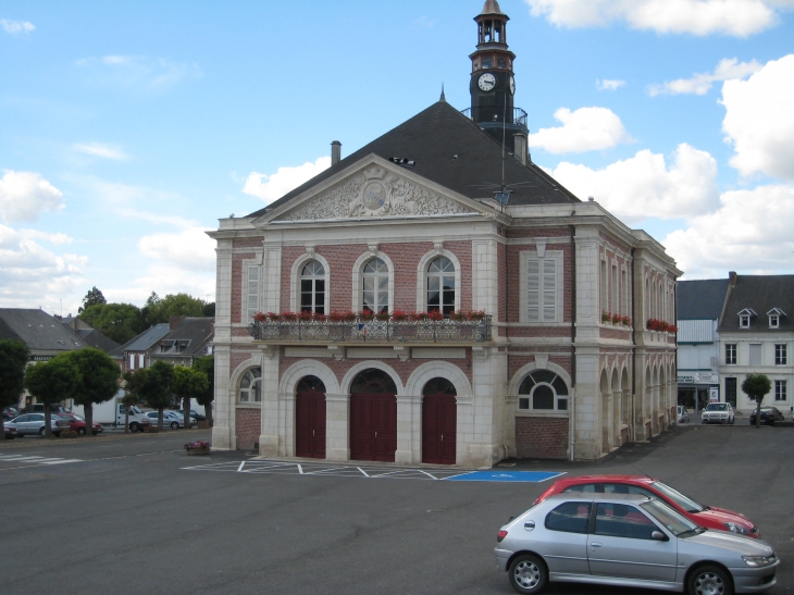 La mairie de Montcornet (02340)