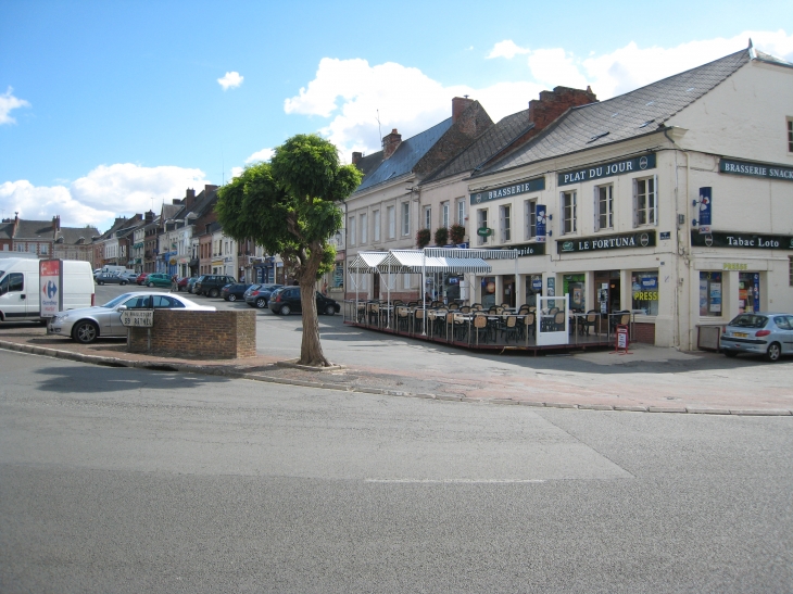 Place de la mairie - Montcornet