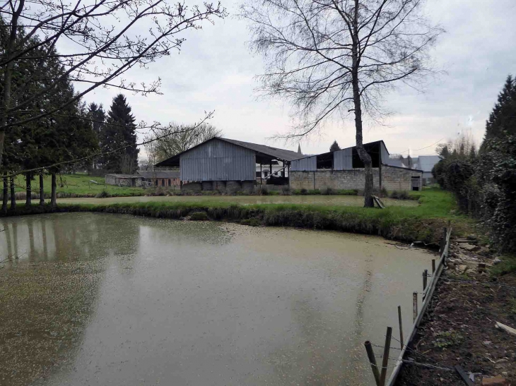 La mare dans le village - Morgny-en-Thiérache