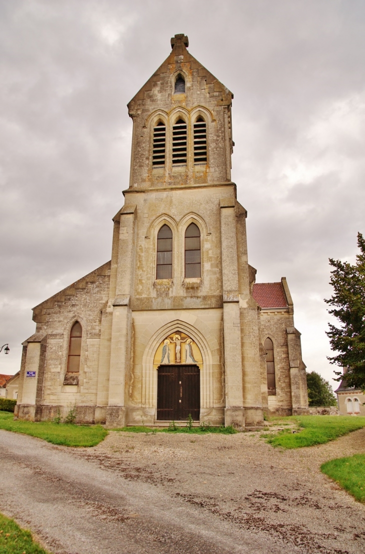 +église Saint Jean-Baptiste - Moussy-Verneuil