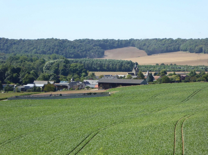 Vue sur le village - Nanteuil-la-Fosse