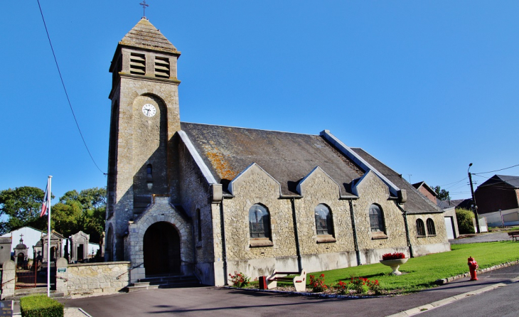 ))église St Leger - Nauroy