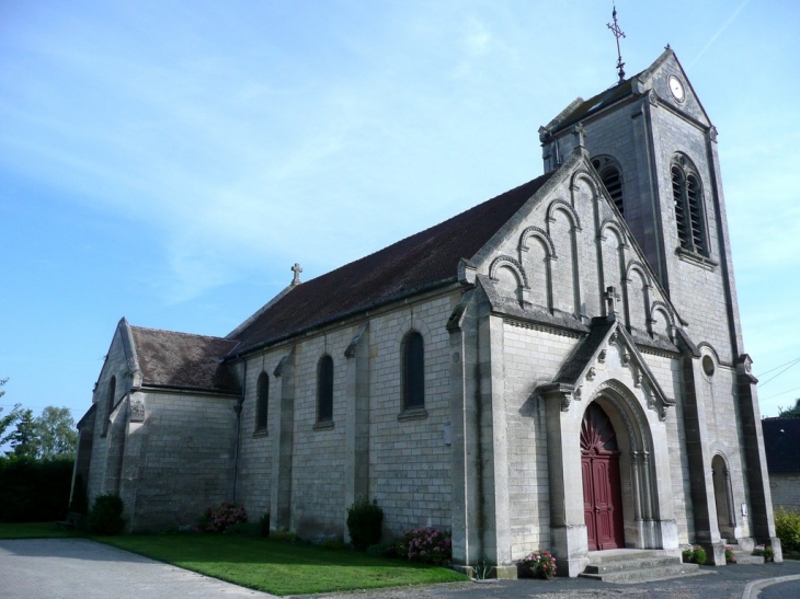 L'église - Nouvron-Vingré