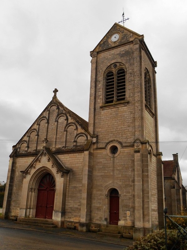 L'église - Nouvron-Vingré