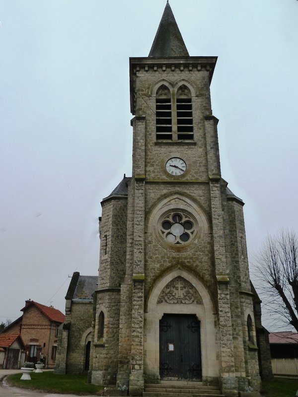 L'église - Orainville