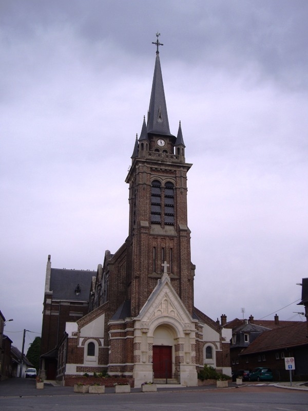 L'église - Origny-Sainte-Benoite