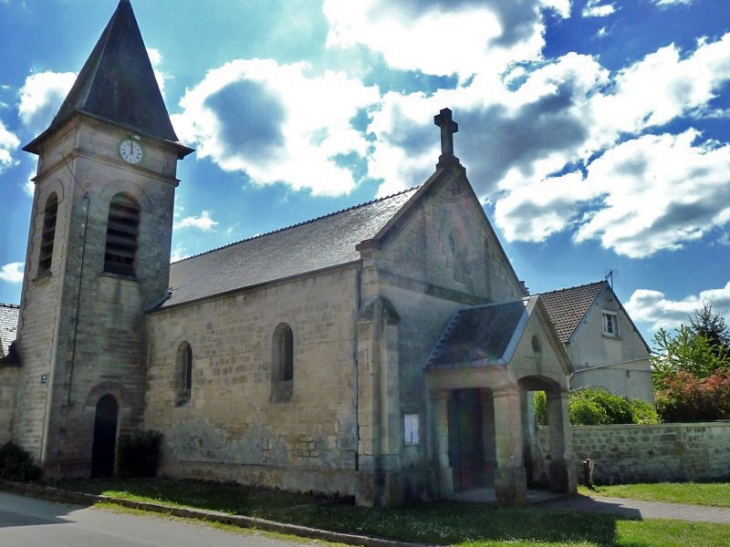 L'église - Osly-Courtil