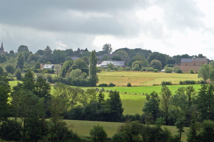 Vue sur le village - Parfondeval