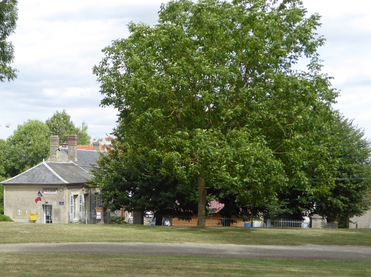 Aux environs de la mairie - Perles