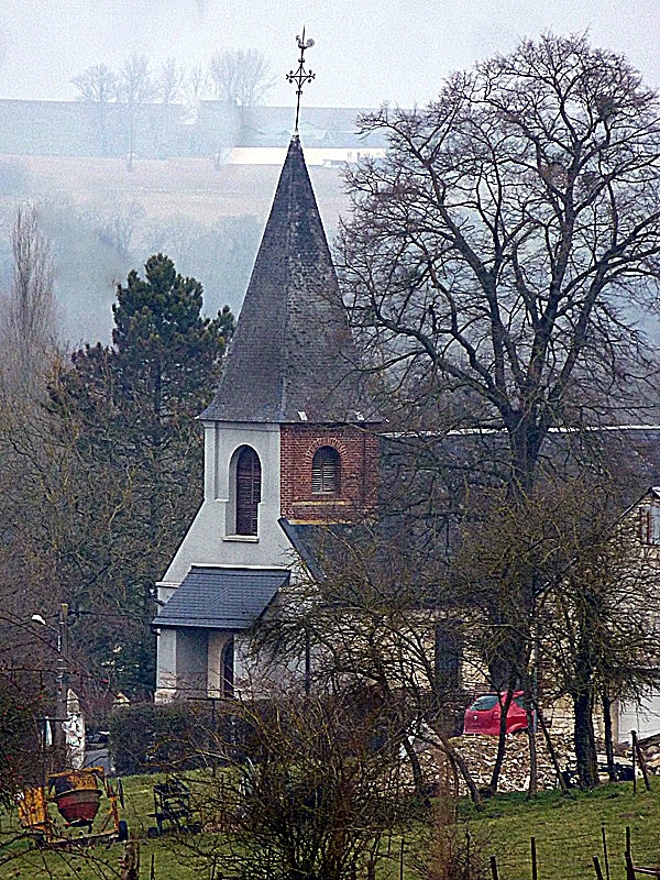 Vue sur l'église - Proix