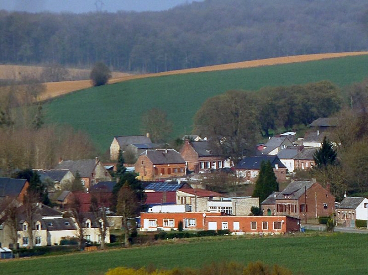 Vue sur le village - Rougeries