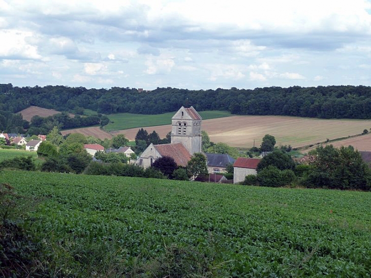 Vue sur le village - Saconin-et-Breuil