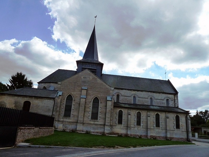 L'église - Saint-Aubin